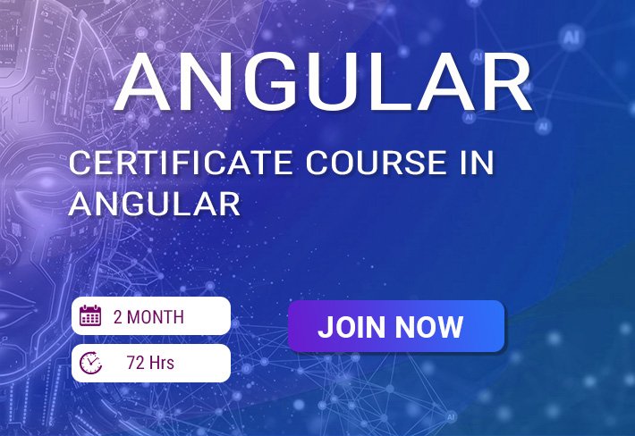 CERTIFICATE COURSE IN ANGULAR