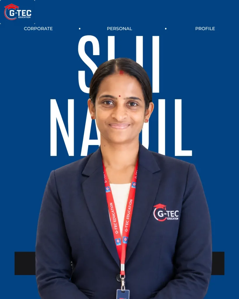 Siji Naijil, Accounting & Finance Trainer at G-TEC Perumbavoor